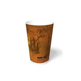 Old World Hot Cup 8 FLOZ Double Wall Poly-Coated Paper Multicolor Insulated 600/Case
