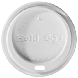 Lid Dome PS White For 8 OZ Hot Cup With Hole 1200/Case
