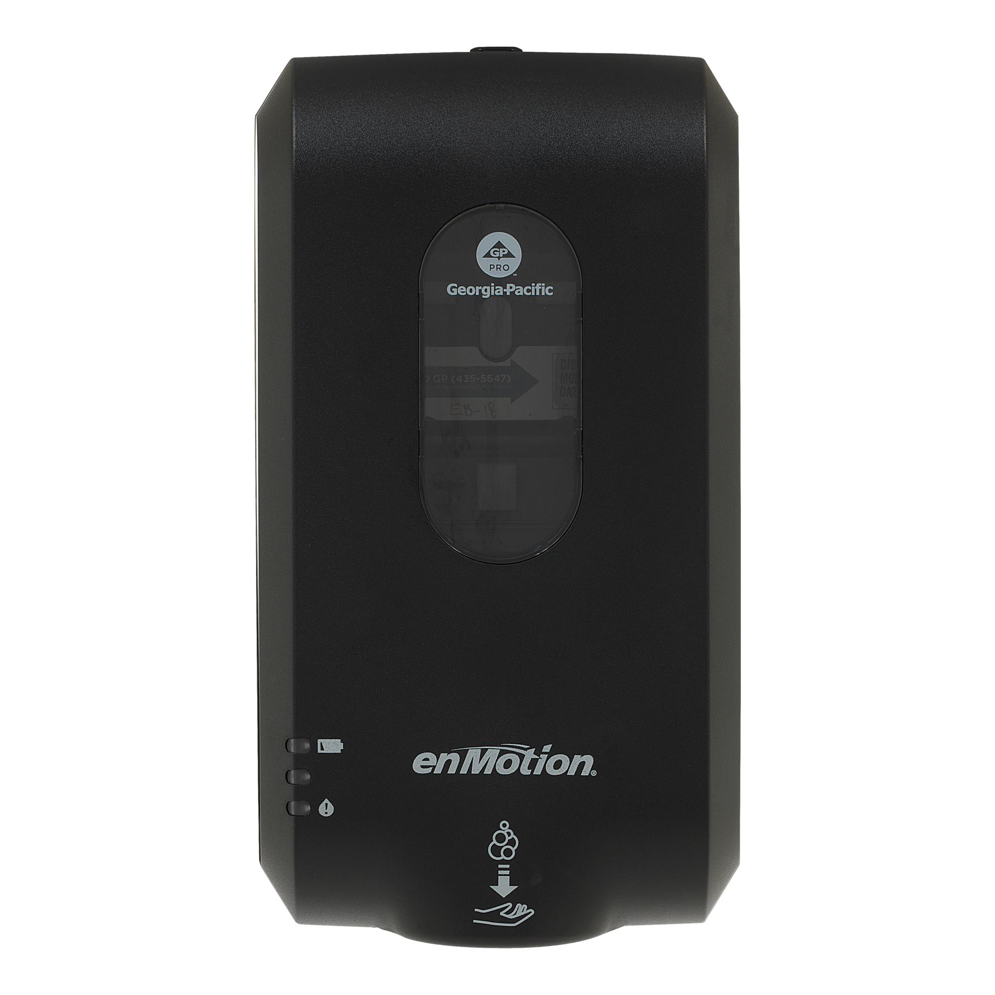 enMotion® Hand Sanitizer & Soap Dispenser Black Automatic Surface Mount For enMotion Gen2 1/Each