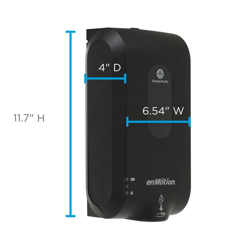 enMotion® Hand Sanitizer & Soap Dispenser Black Automatic Surface Mount For enMotion Gen2 1/Each