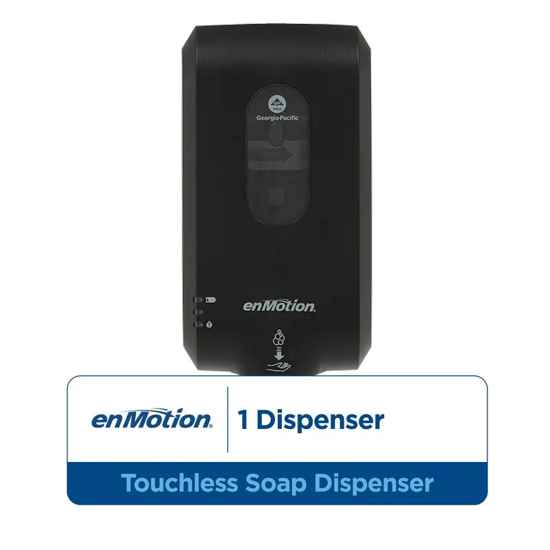 enMotion® Hand Sanitizer & Soap Dispenser Black Automatic Surface Mount For enMotion Gen2 1/Each