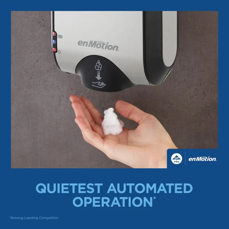 enMotion® Hand Sanitizer & Soap Dispenser Black Automatic Surface Mount For enMotion Gen2 1/Each