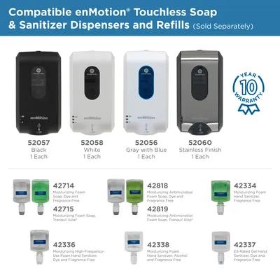 enMotion® Hand Sanitizer & Soap Dispenser Black Automatic Surface Mount For enMotion Gen2 1/Each