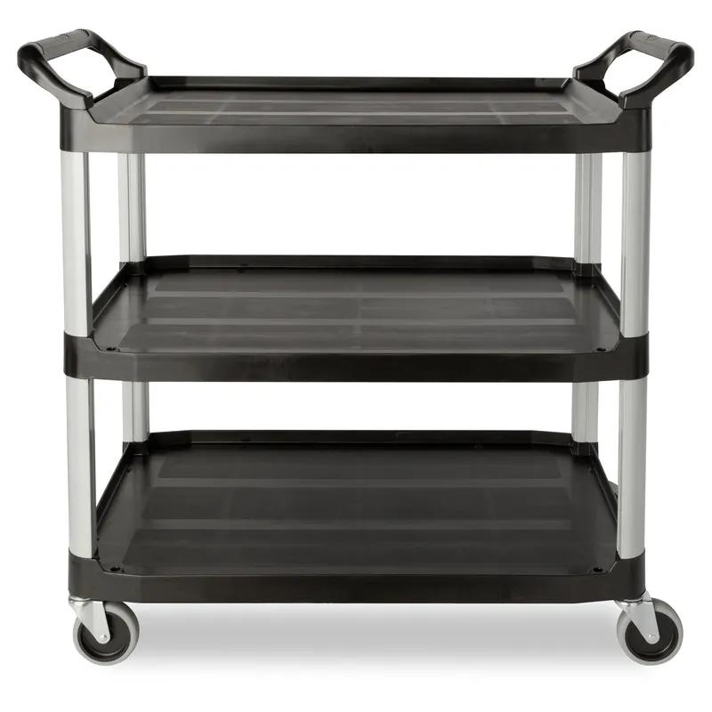 Xtra Utility Cart 40.6X20X38 IN 300 LB Black Gray Resin Open Sides 1/Each