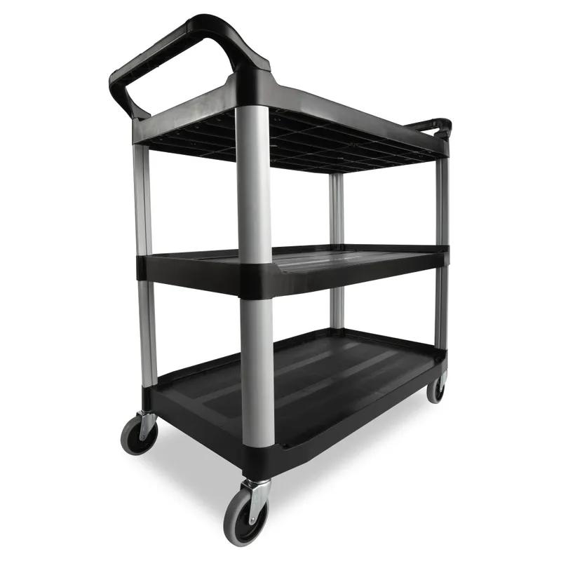 Xtra Utility Cart 40.6X20X38 IN 300 LB Black Gray Resin Open Sides 1/Each