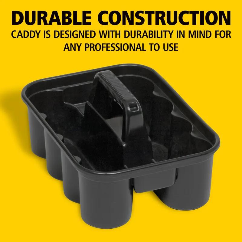 Carry Caddy 15X10.9X7.4 IN Black Plastic Deluxe 1/Each