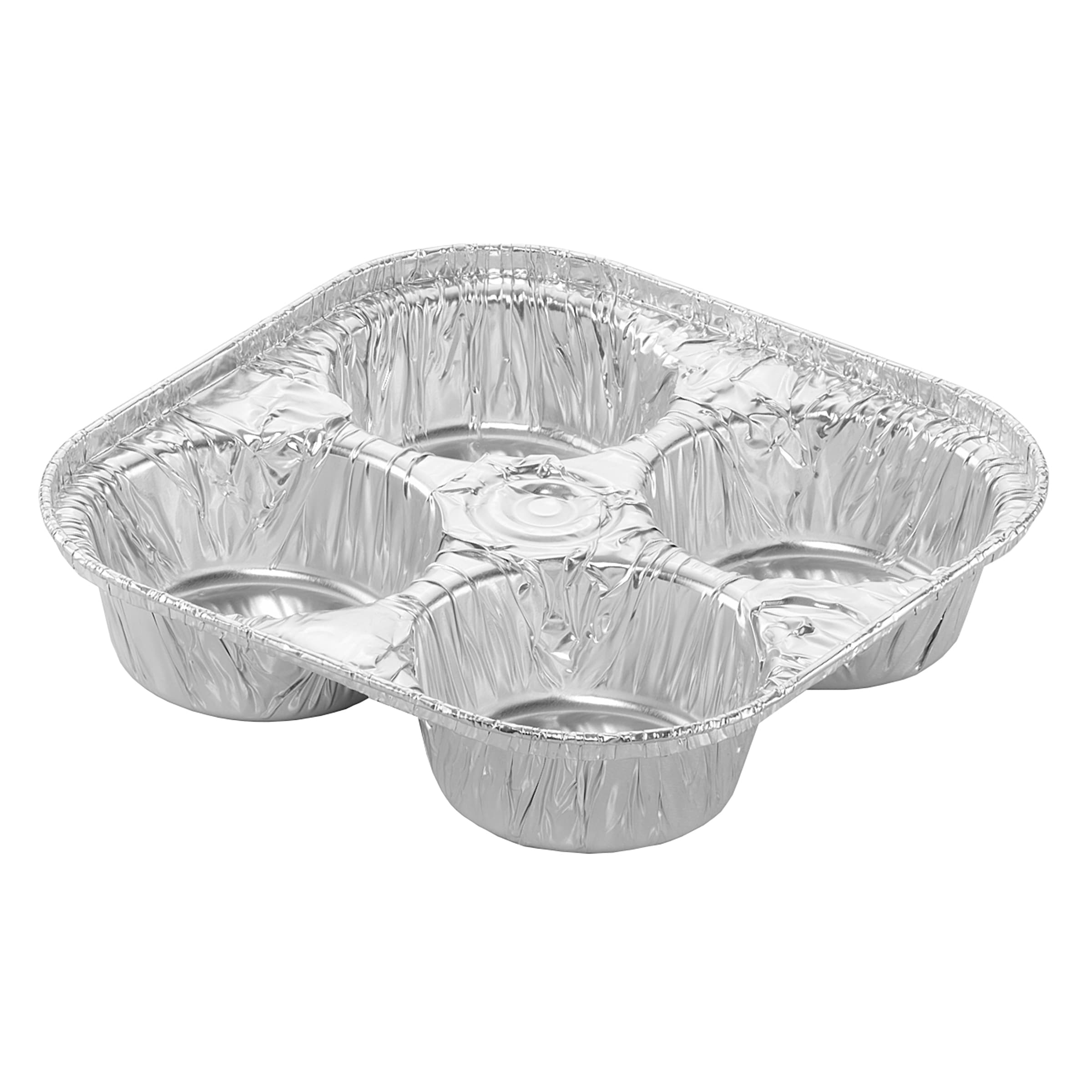 Cupcake & Muffin Pan Giant 4 Compartment Aluminum 300/Case