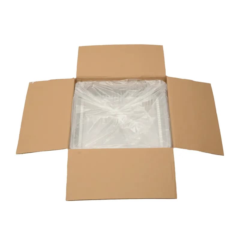 Platter Pleasers Lid Dome 18X18 IN PET Clear Square For Container 40/Case