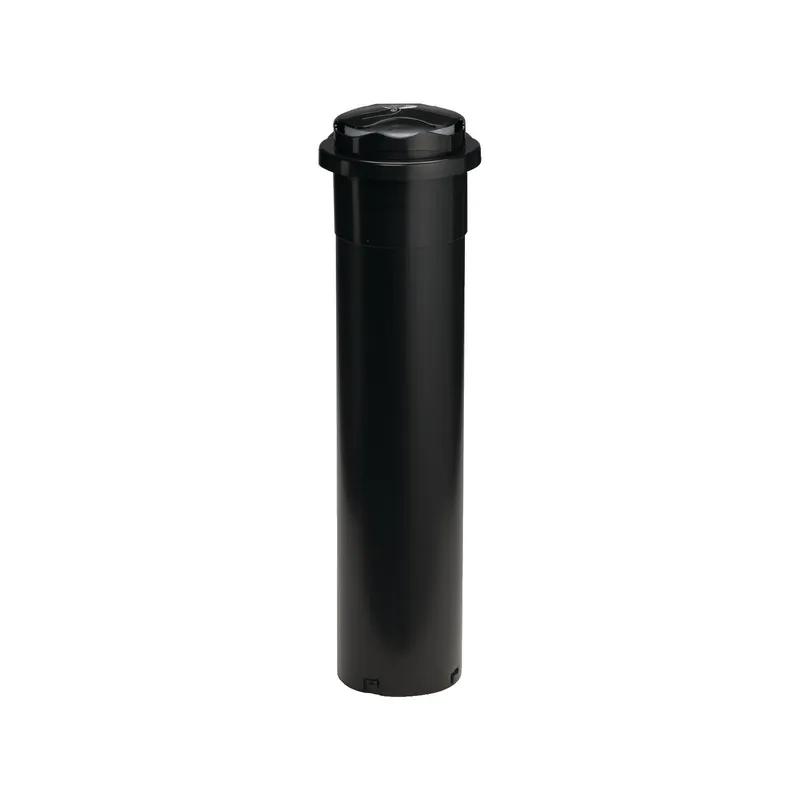 San Jamar Lid Dispenser Plastic Black 1/Each