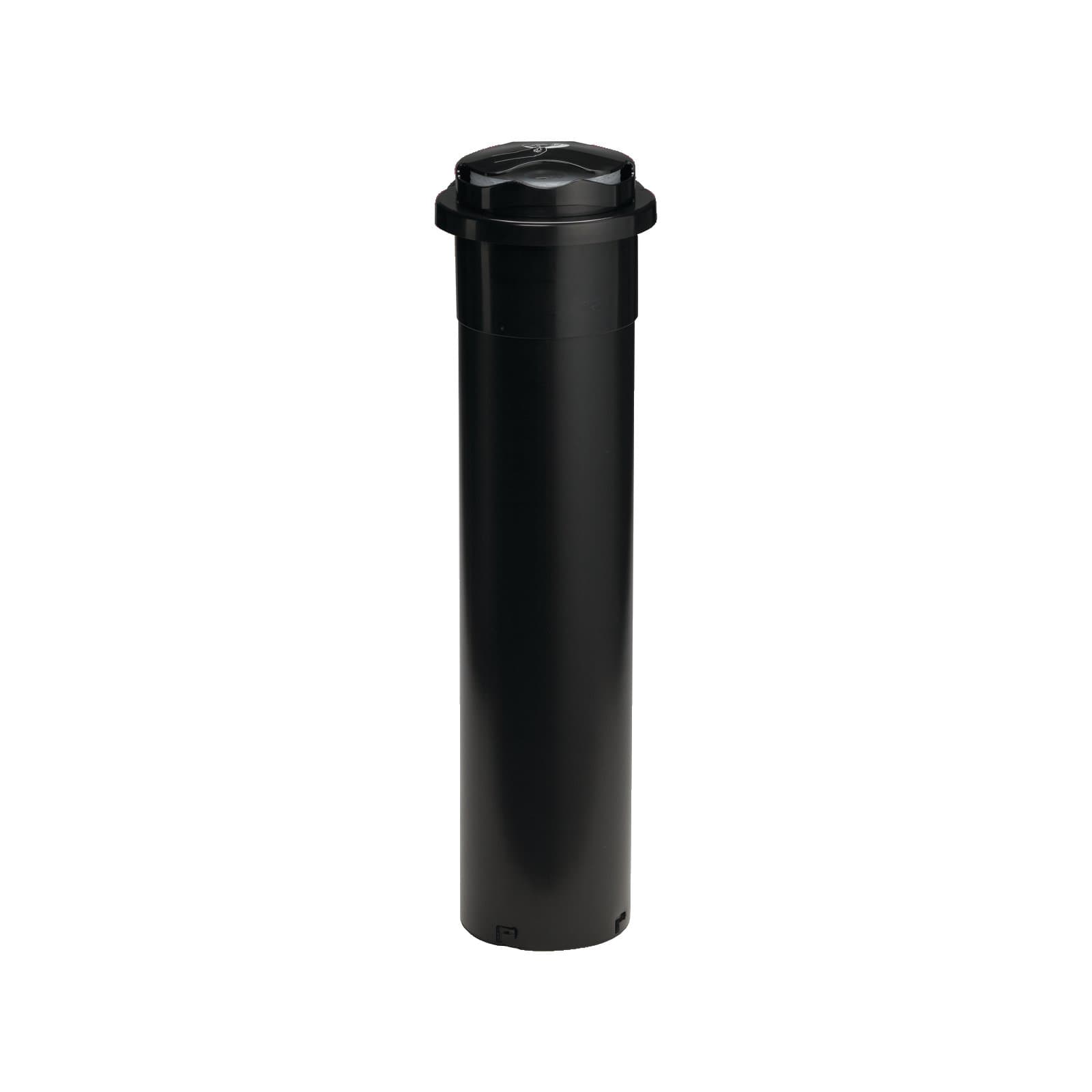 San Jamar Lid Dispenser Plastic Black 1/Each