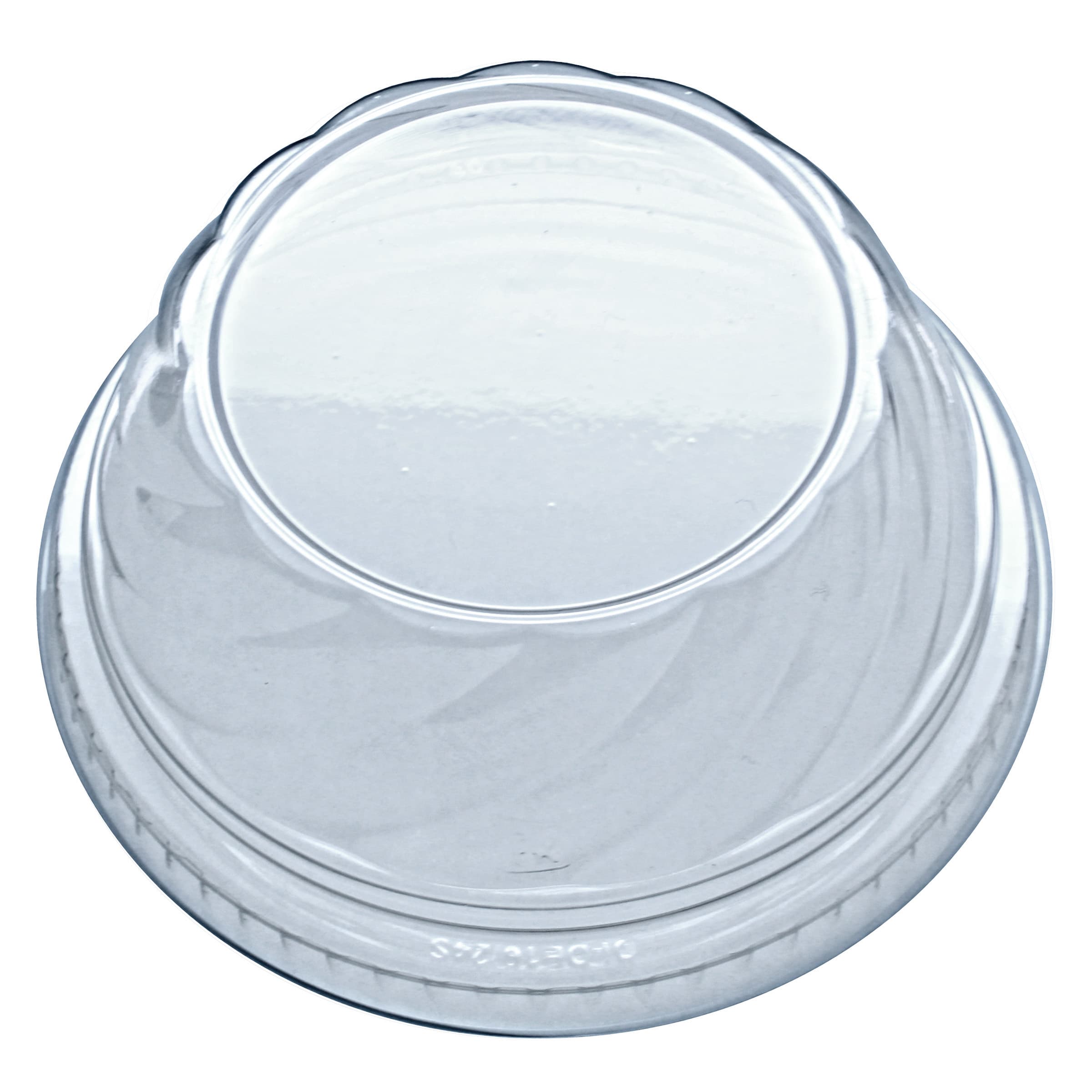 Recycleware® Indulge® Lid Dome 4X1.6 IN RPET Clear For Container No Hole 1000/Case