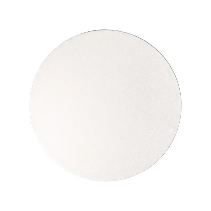 Cake Board 12X0.5 IN Foil-Lined Paper White Round 5/Pack