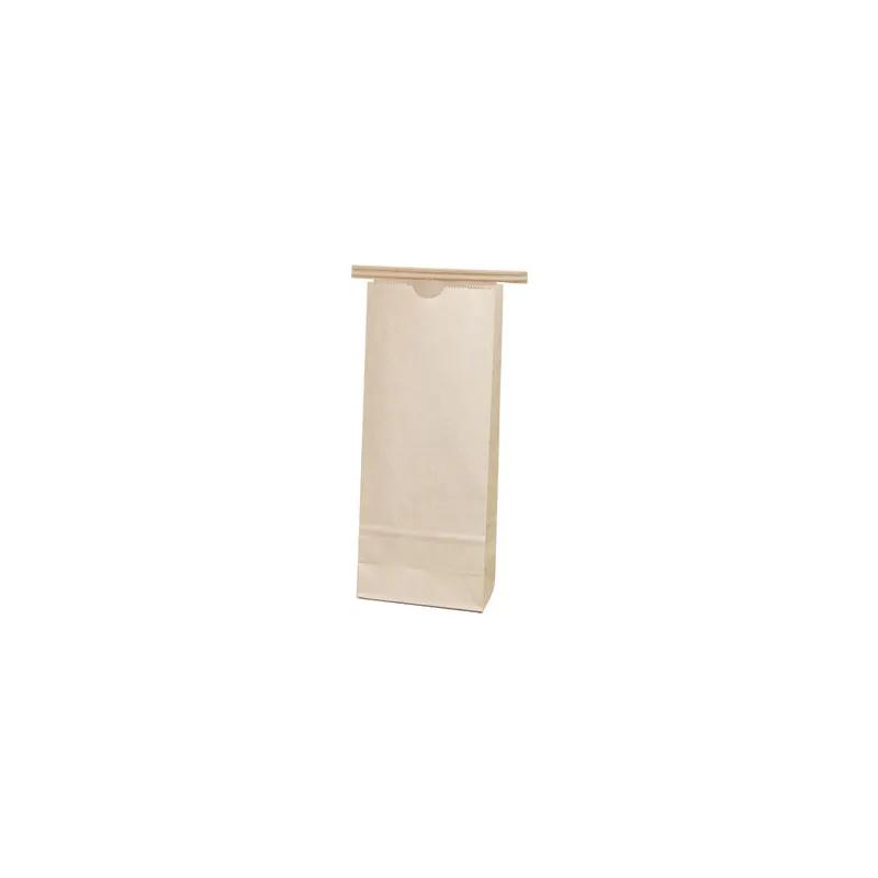 Bagcraft® Coffee Bag 4.25X2.5X10.5 IN Paper Poly Blend Kraft With Tin Ties Closure 1000/Case