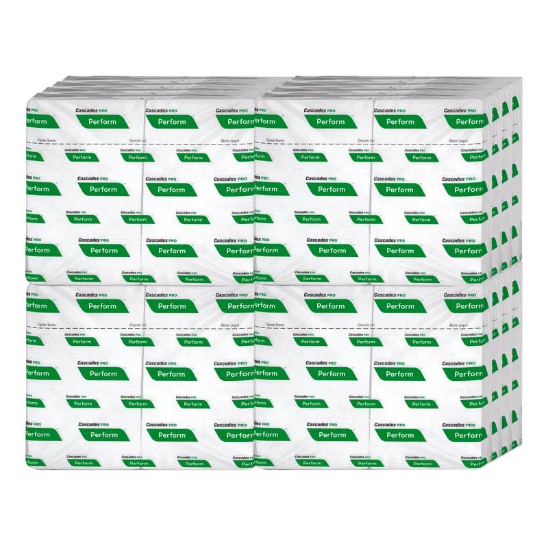 Cascades PRO Dispenser Napkins 12.6X8.5 IN White Twin Pack 6016/Case