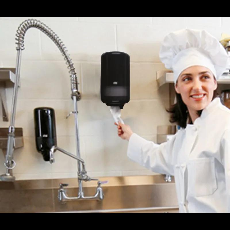 Tork M1 Paper Towel Dispenser 6.51X6.86X13.05 IN Plastic Wall Mount Black Centerfeed 1/Each