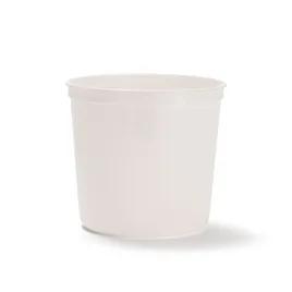 Bucket & Tub Base 64 OZ HDPE Translucent Round 200/Case