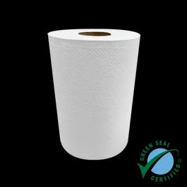 Roll Paper Towel 350 FT White Standard Roll 12 Rolls/Case