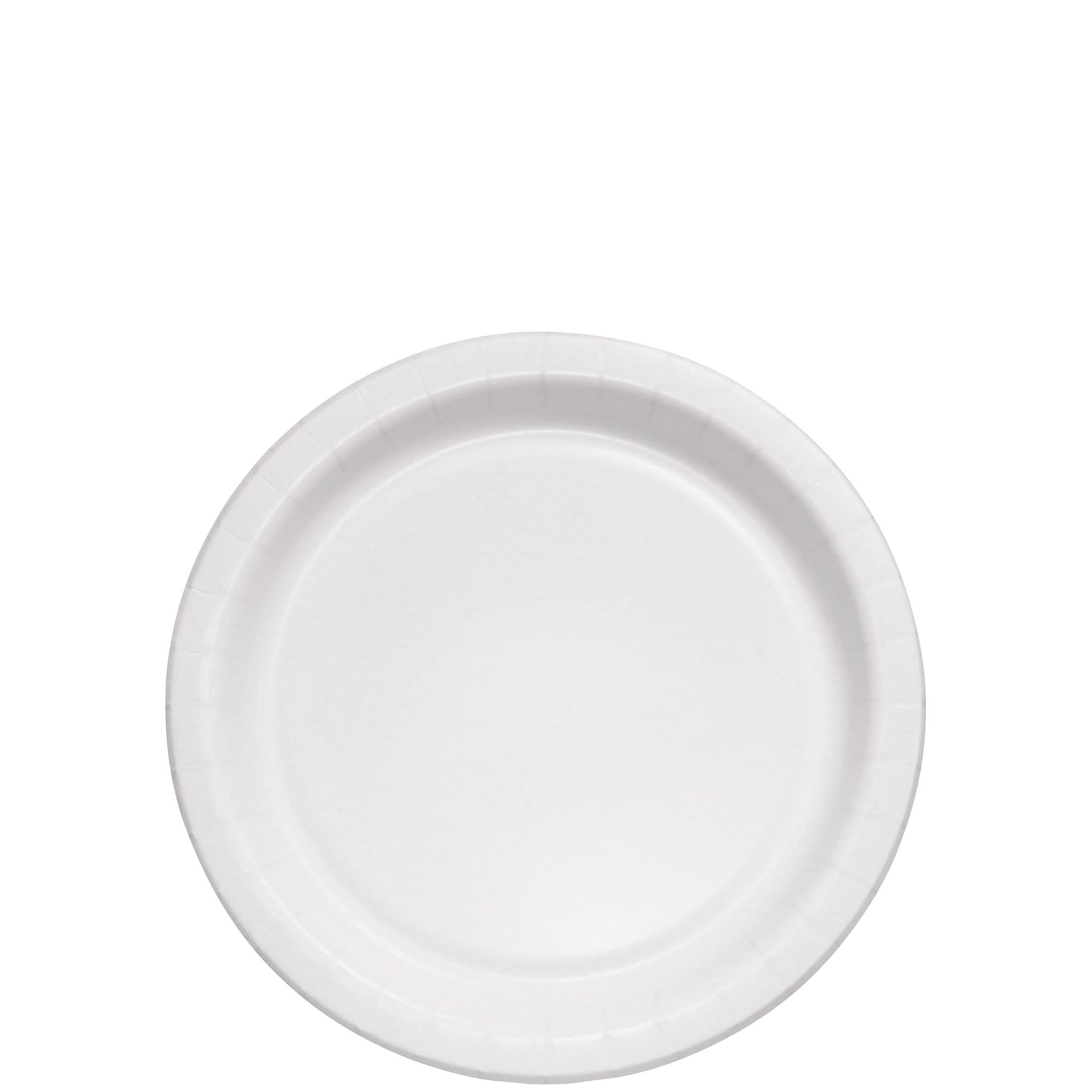 Solo® Plate 8.5X0.7 IN Coated Paper White Freezer Safe 125 Count/Pack 4 Packs/Case 500 Count/Case