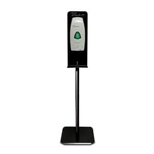 Clario® Dispenser Floor Stand Black Metal Touchless For Clario® 1/Each