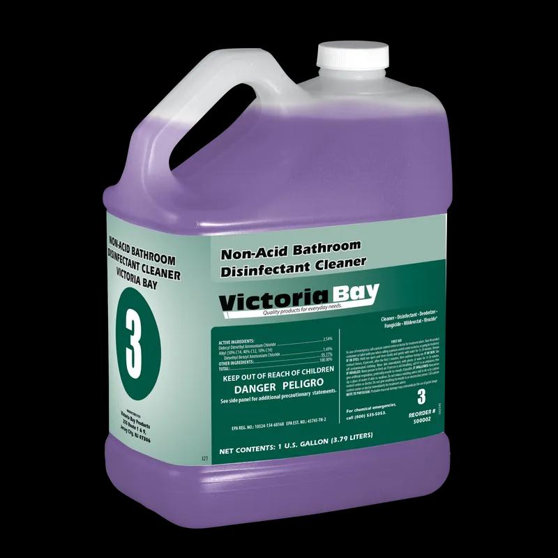 Victoria Bay Non-Acid Disinfectant Bathroom Cleaner #3 1 GAL 2/Case