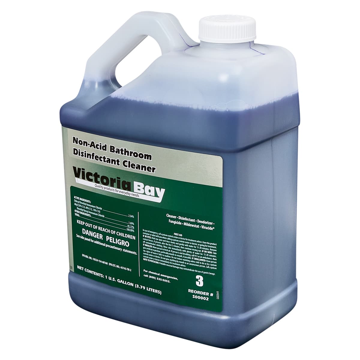 Victoria Bay Non-Acid Bathroom Disinfectant Cleaner CMS #3 1 GAL 2/Case