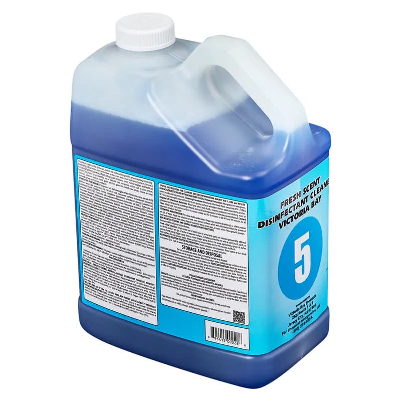 Victoria Bay Fresh Scent Disinfectant Cleaner CMS #5 1 GAL 2/Case
