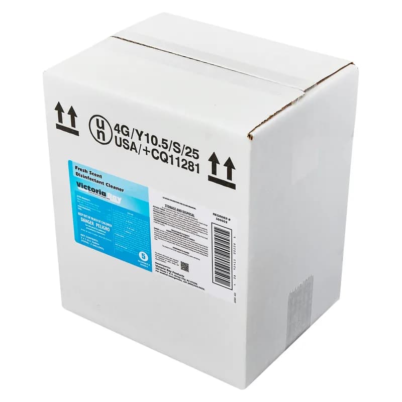 Victoria Bay Fresh Scent Disinfectant Cleaner CMS #5 1 GAL 2/Case