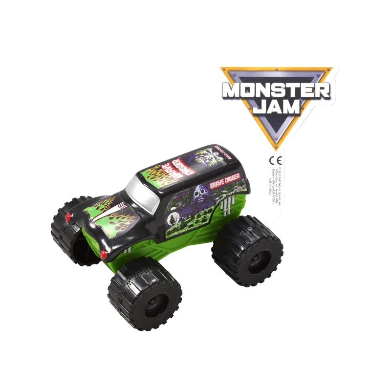 Cake Topper Plastic Multicolor Monster Jam Full Throttle Fun 1/Each