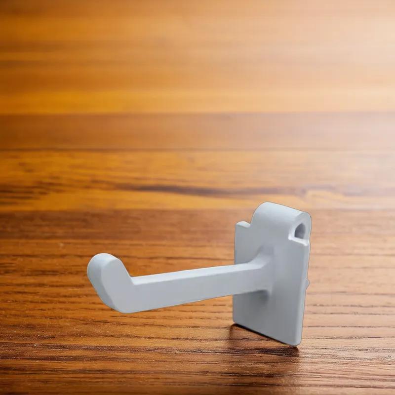 Over Wire/Top Grid Hook 4 IN White 1/Each