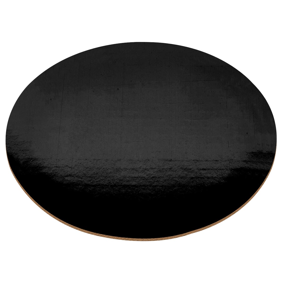 Dessert Board 4 IN Paperboard Black Round 500/Case