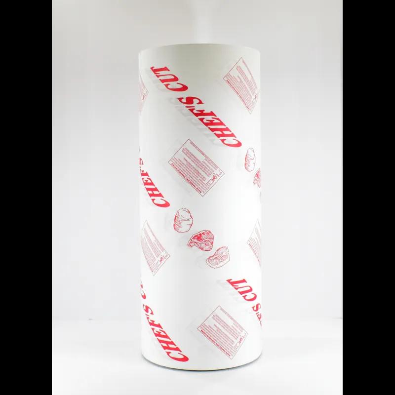 MeatGuard® Freezer Paper Roll 18IN X1000FT White Red Chef’s Cut 1/Roll