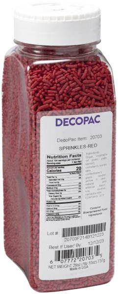 Sprinkles Red 1/Each