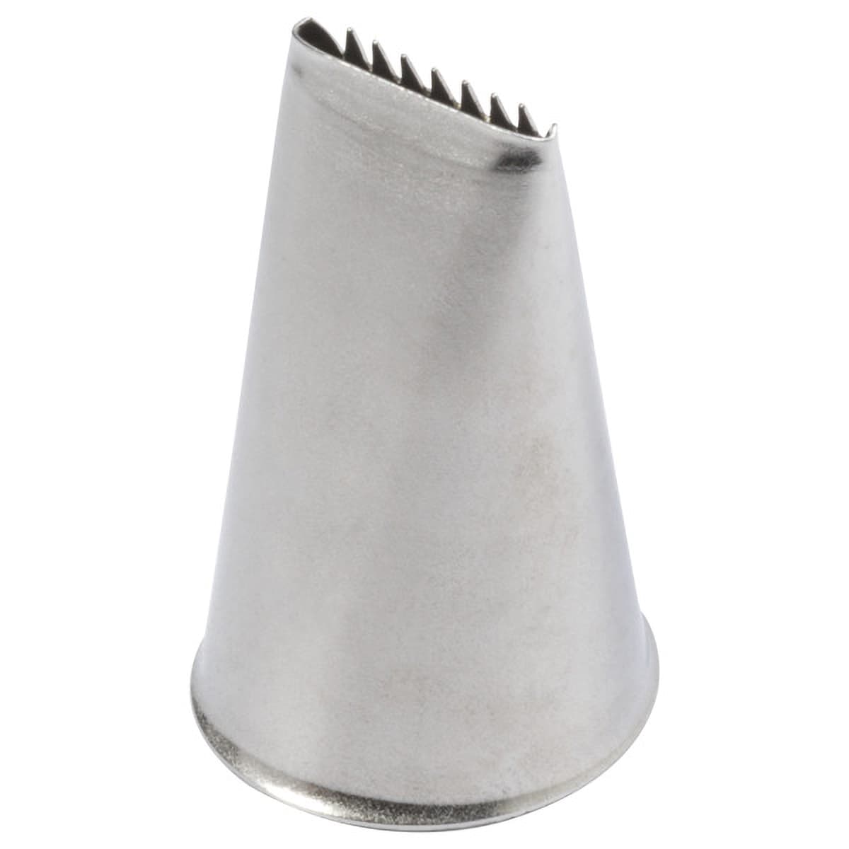 #48 Basket Weave Piping Tip Metal Silver 5/Pack