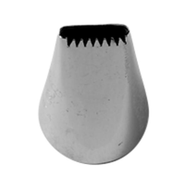 #48 Basket Weave Piping Tip Metal Silver 5/Pack