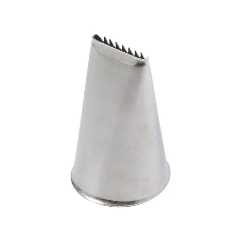 #48 Basket Weave Piping Tip Metal Silver 5/Pack