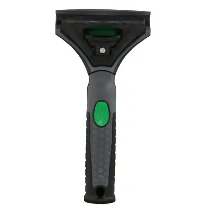 ErgoTec® Ninja Squeegee Handle Plastic Rubber Black Ergonomic 40 Degree 1/Each