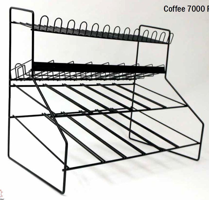 Coffee Condiment Rack Double Rack 2/Each