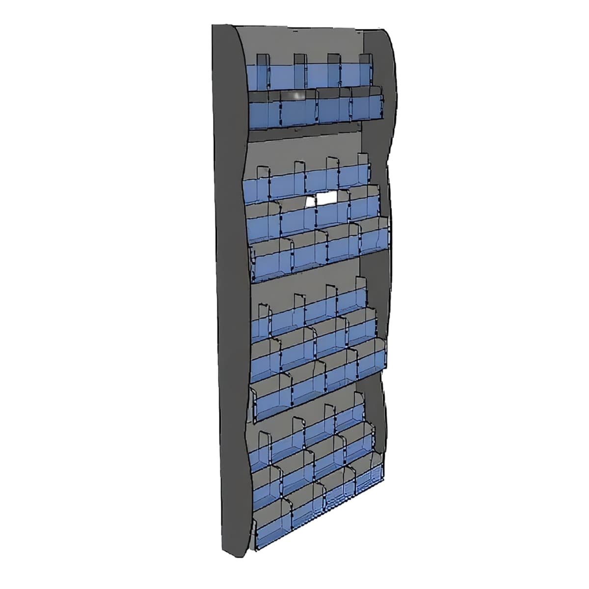 Gift Card Tower Black Wing End Panels 1/Each