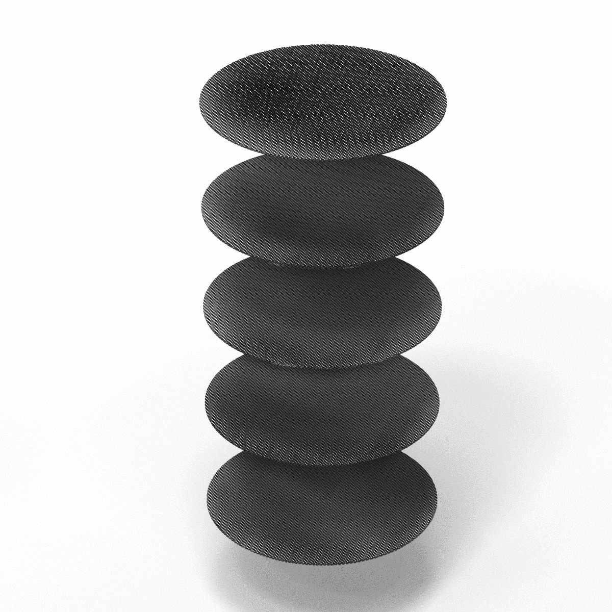 Banana Rack Bruise Pad Black 1/Each