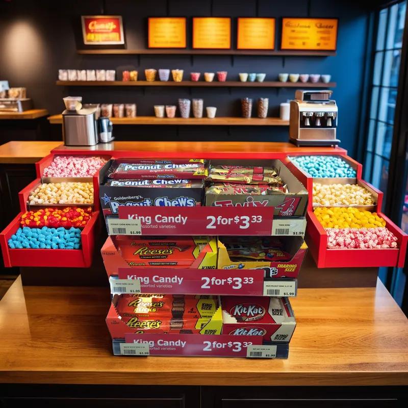 Candy Counter Unit 16 IN 1/Each