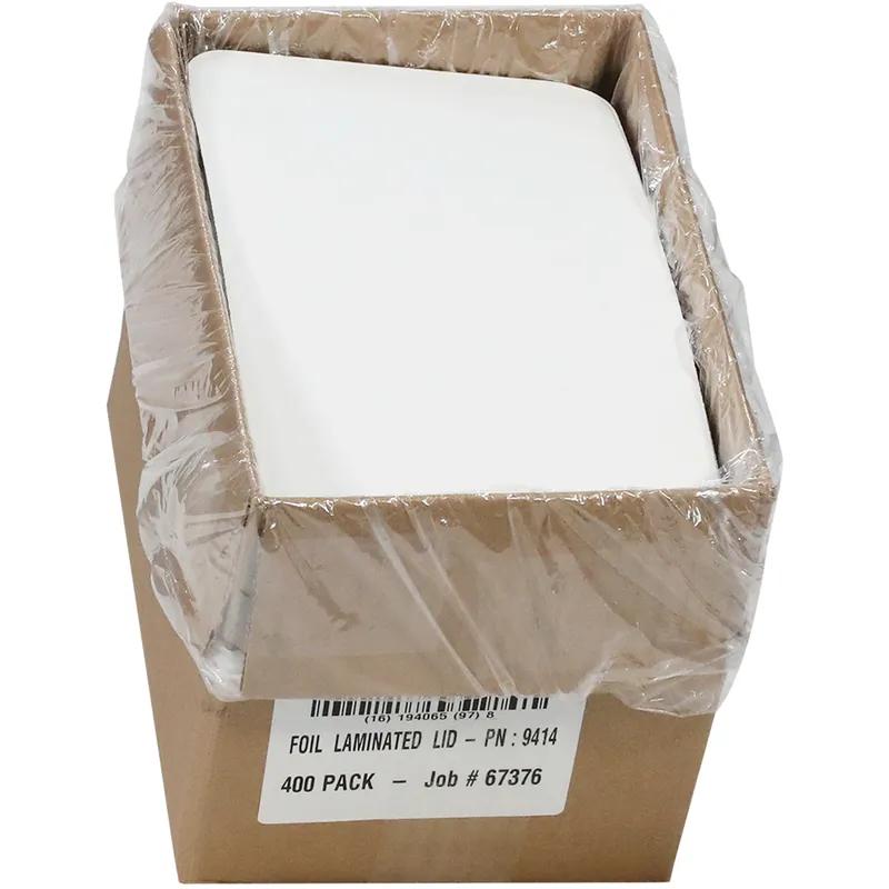 Cake Board 8.4X5.9 IN Paperboard White Silver Laminated 400/Case