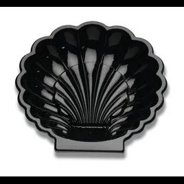 Take-Out Container Base Medium (MED) PS Black Shell Stackable 500/Case