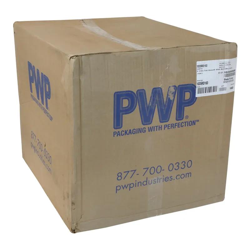 Lid Dome 9.75X3.49 IN 1 Compartment PET Clear Round For Cake Cheesecake Bakery Container Smooth Unhinged 160/Case