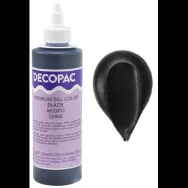 Gel Color 8 OZ Black Premium 1/Each