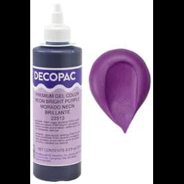 Gel Color 8 OZ Neon Bright Purple Premium 1/Each