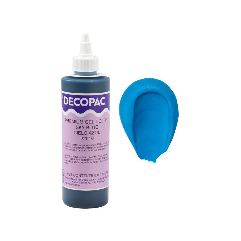 Gel Color 8 OZ Sky Blue Premium 1/Each