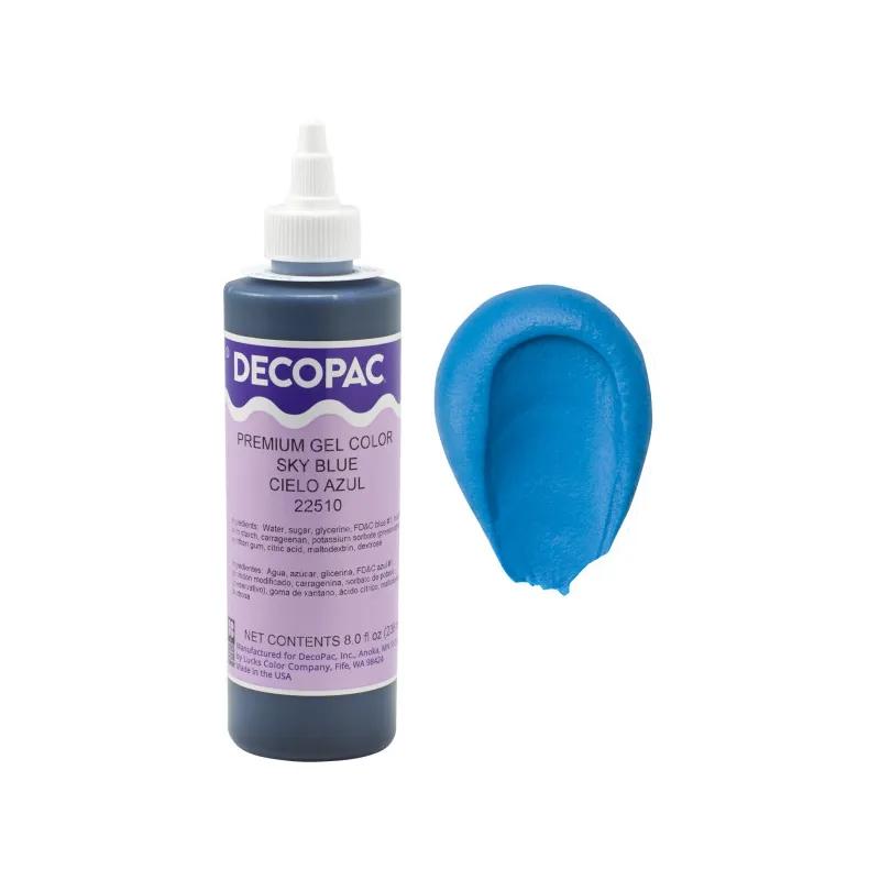 Gel Color 8 OZ Sky Blue Premium 1/Each