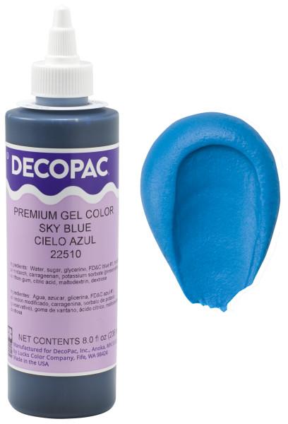Gel Color 8 OZ Sky Blue Premium 1/Each