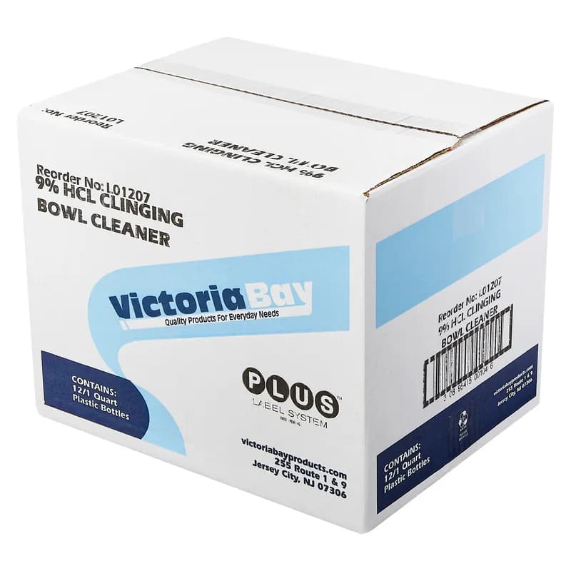 Victoria Bay 9% HCL Clinging Bowl Cleaner 32 FLOZ 12/Case