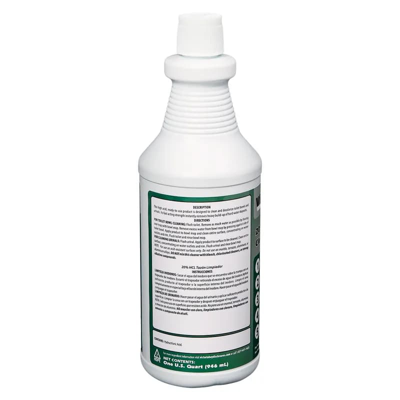 Victoria Bay 20% HCL Bowl Cleaner 32 FLOZ 12/Case